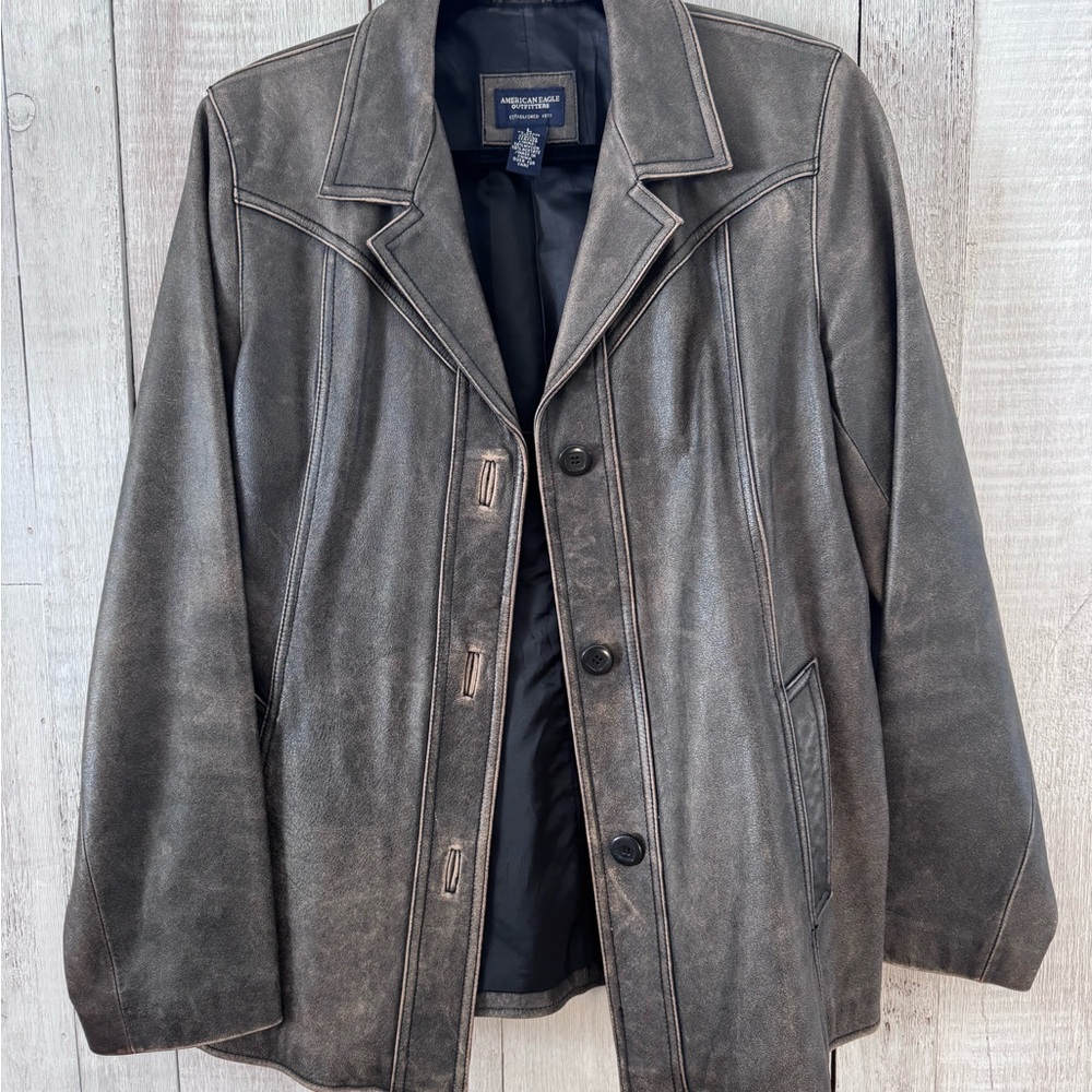 American Eagle Outfitters Women’s Leather Jacket